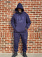 JBU Blueberry Embroidered Hoodie